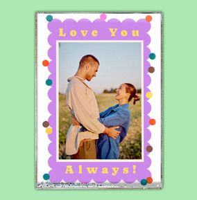 Love You Always Acrylic Photo Block