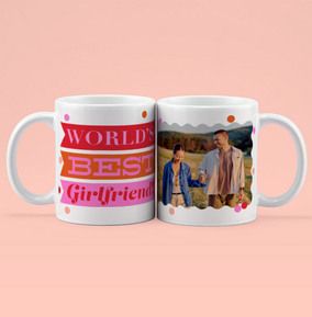 World's Best Girlfriend Photo Mug