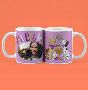 Best Dog Mum Photo Mug