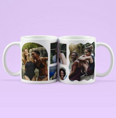 5 Photo Collage Mug