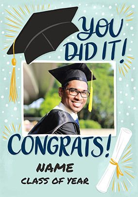 congrats grad card Amazon.com : Graduation Card 2026, High School Graduation Card from Mom  Dad, Class of 2026 College Graduations Gifts Card for Her Him, Graduations  Favor Bulk for Girls Boys Student from Teacher, Senior main image 0