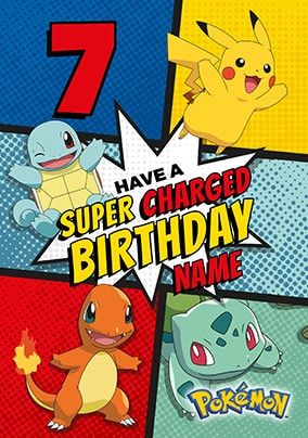 pokemon birthday cards Here is the completed birthday