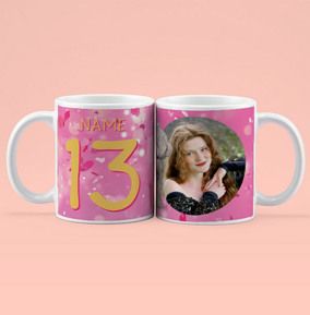 Me To You 13th Birthday Pink Photo Mug