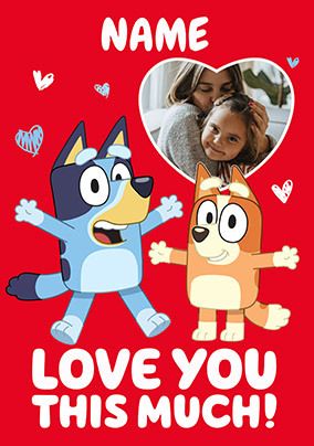 FREE Bluey Valentine's Day Cards At The Last Minute