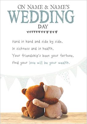 Personalised Wedding Cards Son And Daughter In Law - Foto 13